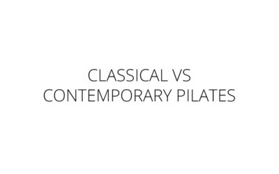 Classical vsContemporary Pilates